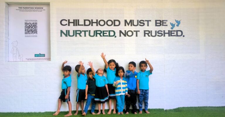 Children at Hummingbird Preschool – safe and nurturing preschool in MCECHS Layout